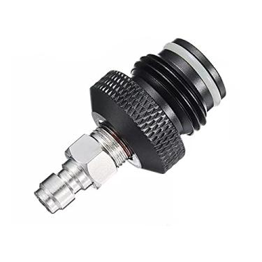 Imagem de Manloney LLC Adaptador universal Foster de desconexão rápida para paintball PCP HPA Air Tool (G 1/2 macho para 8 mm macho)