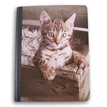 Imagem de Classroom Supply Caderno de composição de 100 folhas Baby Animal - 24 x 19 cm (gatinho de baby)