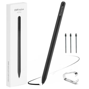 Imagem de fllynewrite Caneta EMR Stylus compatível com 2 canetas notáveis com borracha, caneta de substituição para tablets 1 e 2 notáveis/Kindle-Scribe/Wacom/Note Air, rejeição da palma 4096 níveis de pressão