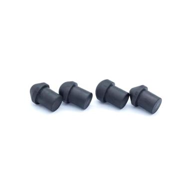 Imagem de LOUDERLUN Conjunto de matrizes inferiores de nylon com martelo de planejamento de 4 peças - diâmetro da haste de 22 mm (0,6 cm R, 1,0 cm R, 1,3 cm R, 1,6 cm R)