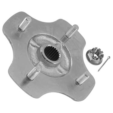 Imagem de Caltric Cubo de roda do eixo traseiro com porca compatível com Honda Fourtrax 300 TRX300FW e TRX300 2x4 4x4 1988-1992 / Fourtrax 200 TRX200 & TRX200D 1990-1997 / TRX200SX 1986-1986-1988 8