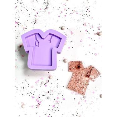 Imagem de Confeitaria dos Moldes, R240 Molde de silicone crachá chaveiro medicina resina