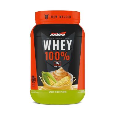 Imagem de Whey 100% - 900g Milho Verde - New Millen-Unissex