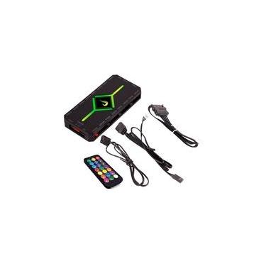 Imagem de Controladora Gamer Para Cooler Rise Mode PWM e ARGB Hub - RM-COPW-ARGB