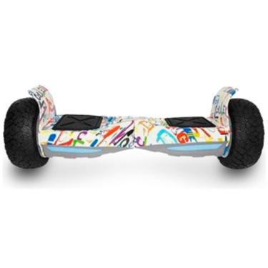 Imagem de  Hoverboard Skate Elétrico 8.5 Polegadas Offroad Grafite Led Bluetooth Brinovar