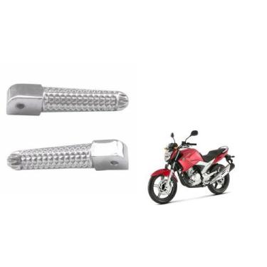 Imagem de Pedaleira Pedal Apoio Traseira Alumínio Ys Fazer 250 Ano 2005 Até 2009