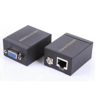 Imagem de Extensor Vga Via Cabo Rj45 De Rede Até 60 Metros - Extender