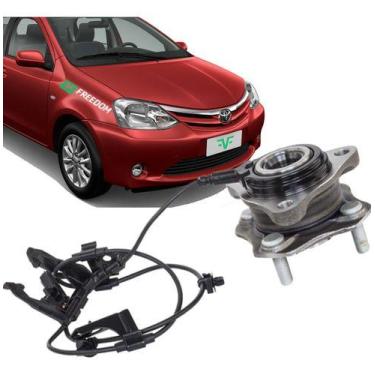 Imagem de Cubo de roda dianteiro toyota etios 1.3 1.5 2013 a 2021 lado direito -