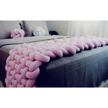 Imagem de Peseira Luxo Casa Nó Decoração - Gabi Flor, Rosa