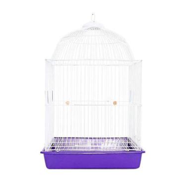 Imagem de Gaiola para Calopsita Capitólio com Porta Pequena Lilás Monaco
