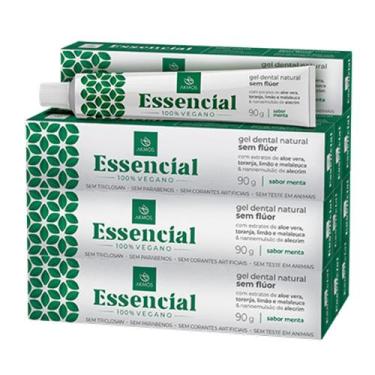 Imagem de kit Promocional Essencial Creme Dental 100% Vegano - AKMOS