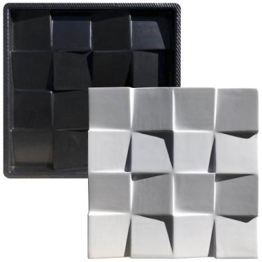 Imagem de Forma 3D Gesso e Cimento ABS - Prisma 40x40 - Xmoldes Formas 3D