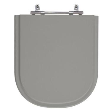 Imagem de Assento Sanitário Vogue Plus Cinza Vip (Escuro) Tampa para Vaso Deca d