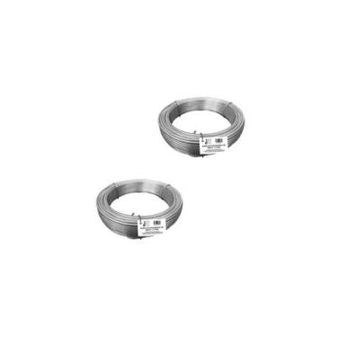 Imagem de Kit com 2 Kg de Arame Liso Galvanizado - BWG12-2,77MM - JST