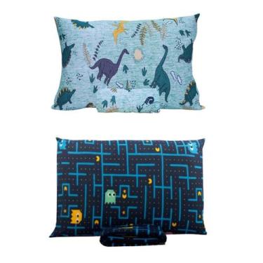 Imagem de Kit com 2 jogo de cama para Meninos Sonhos Encantados - Shopviews