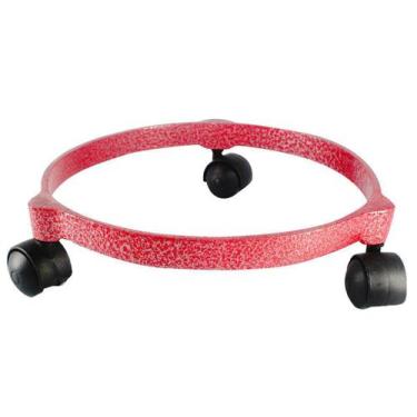 Imagem de Suporte Giratório Botijão De Gás Alumínio Fundido Craqueado - DIVIFORT