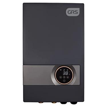 Imagem de GRS Aquecedor de água elétrico sem tanque 13KW 240V - Aquecedor de água quente instantâneo para toda a casa com display digital - Aquecedores elétricos sob demanda para chuveiro, cozinha, banheiro