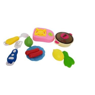 Imagem de Kit cozinha brinquedo educativo infantil cozinha com mais de 10 peças 