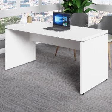Imagem de Mesa Escrivaninha Escritório 170cm x 70cm Pé Painel F5 - F5 Office G, 