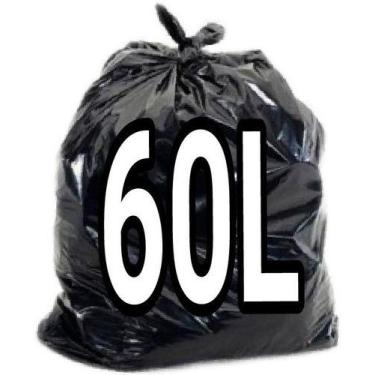 Imagem de Saco De Lixo 50 Litros Preto 100 Unidades Fabricante - HIGIPACK