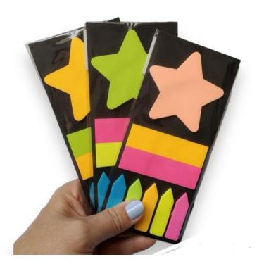 Imagem de Blocos De Notas Marcador De Página Adesivo Design Criativo - Megagift,