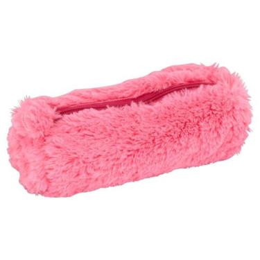 Imagem de Estojo Necessaire Silicone Estampado Gatinho 2020 - OEM, Rosa