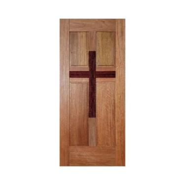 Imagem de Porta de Madeira Catedral Maciça Cedro Arana Casmavi, 80cm x 210cm