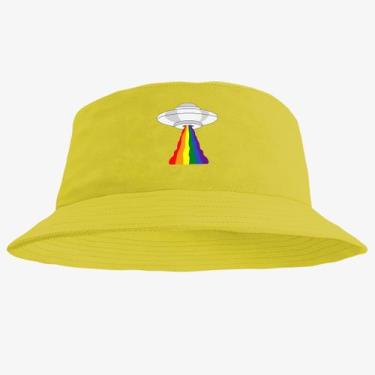 Imagem de Chapéu Bucket Hat Estampado Nave ET - MP Moda Masculina, Único, Amarel
