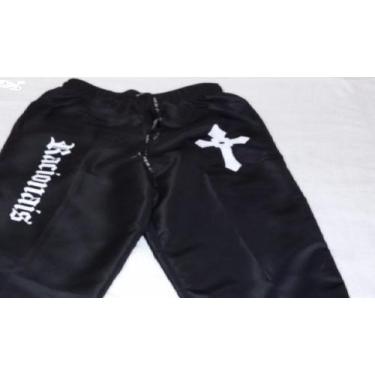 Imagem de Bermuda - racionais - RR, Preto, GG