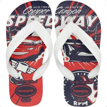Imagem de Chinelo Inf Dedo Havaianas Kids Cars 7007190-, Branco, Branco, Branco,