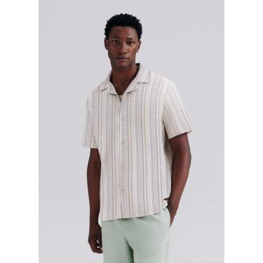 Imagem de Camisa Masculina Manga Curta Fio Tinto Hering-Masculino