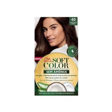 Imagem de Tintura Soft Color 40 Castanho Medio, Castanho Médio