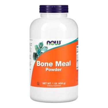 Imagem de Bone Meal Now Foods 454g Cálcio Em Pó Importado
