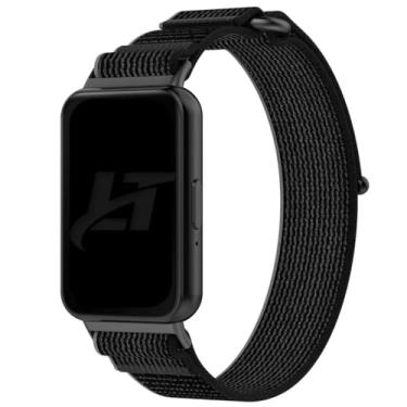 Imagem de Pulseira Loop Trilha LTimports compativel com Galaxy Fit 3 Sm-R390 (LT-Preto-cinza)