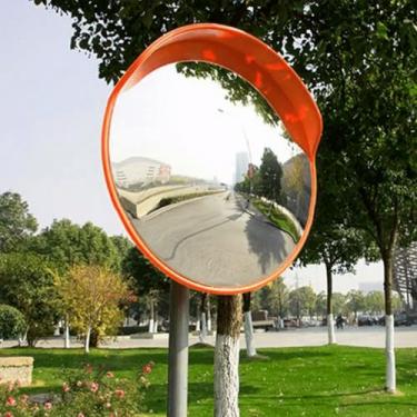 Imagem de Espelho Convexo 60cm Estacionamento Garagem Esquina Obra Rua Rodovia