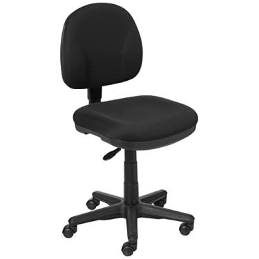 Imagem de Office Star Cadeira de trabalho esculpida pneumática com assento acolchoado grosso e suporte lombar embutido, Coal FreeFlex