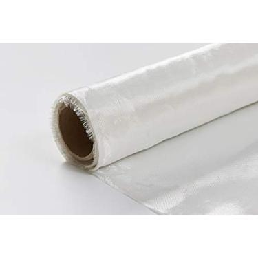 Imagem de Nansheng 2,6 Oz. Tecido de Fibra de Vidro, Malha, 50" X 10 Jardas, Rolo de Material de Esteira de Fibra de Vidro, Tecido para Banheira, Chuveiro, Barco, Reparo de Piscina (125 Pés Quadrados)