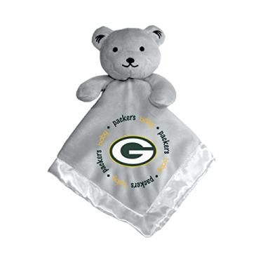 Imagem de Cobertor de urso de segurança Baby Fanatic NFL Green Bay Packers, cinza