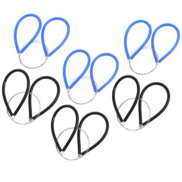 Imagem de 6 peças cortador de argila fio de aço ferramentas de corte para massa de plasticina, linha cerâmica argila arte escultura corda de corte fio linha de corte