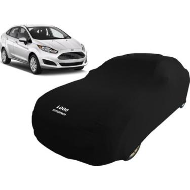 Imagem de Capa De Tecido Para Proteger Carro Ford Fiesta Sedan - Mz, Preta