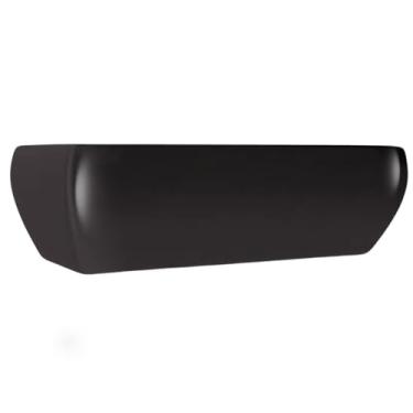 Imagem de Vaso Floreira Jardineira Plantas Hortas Fibra Vidro 100cm (Preto)