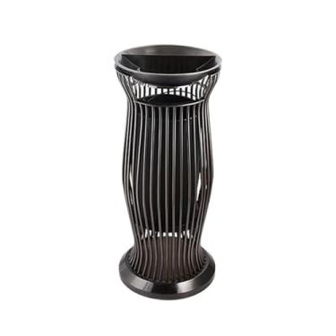 Imagem de Eliminação de pontas de cinzas de cigarros, cinzeiro de hotel, extintor de fumaça de aço inoxidável, lobby vertical, hotel, elevador, entrada, departamento de vendas, para casa, pátio, cigarros,