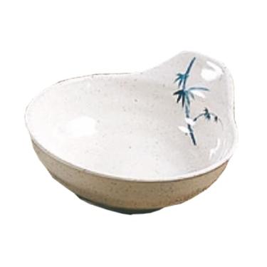 Imagem de A-to-Z Supply Pires 3545BB, 170 g, 12 cm de diâmetro, resistente à quebra, pode ser lavado na lava-louças, sem BPA, melamina, bambu azul, NSF, pacote com 12