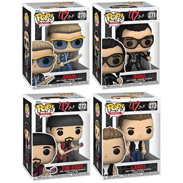 Imagem de Funko Pop! Rocks: U2 ZooTV Collectors Set- Adam, Edge, Larry, and Bono