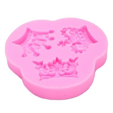 Imagem de Crown Silicone Fondant Molding Reutilable Baking Bolo Decoração