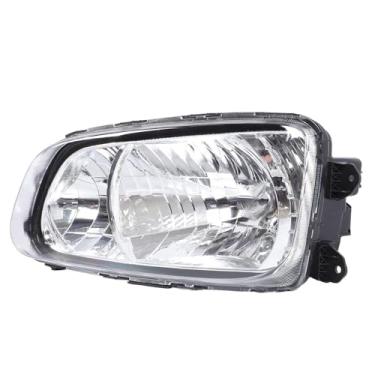 Imagem de Montagem do Farol Automotivo Material ABS PC PC Clear Lens de Farol Substituição para Hino 500 Mega (sem lâmpada) (Esquerda)