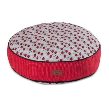 Imagem de Futon Pet cão e gato Colchonete Alto 100% Algodão - Riffo Store,  Verm