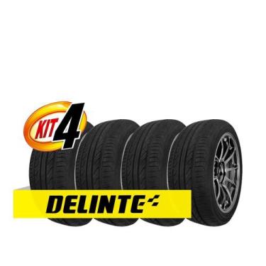 Imagem de Kit 4 Pneus Delinte Aro 17 205/45R17 DH3 run flat 84V