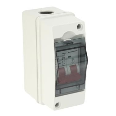 Imagem de Caixa de Disjuntor de RV Caixa de Disjuntor de Desconexão Solar PV Solar Caixa de Disjuntor Miniature para o de Grade de Painel Solar Fotovoltaico e Solar Desligado (16a)