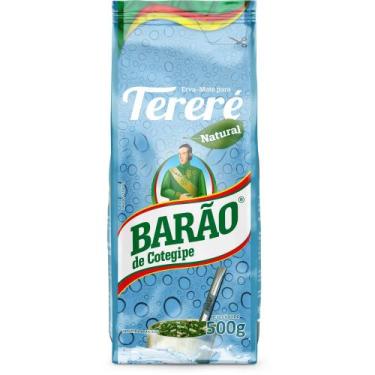Imagem de Erva Mate Tereré BARÃO NATURAL sem glúten 500g - Barão de Cotegipe